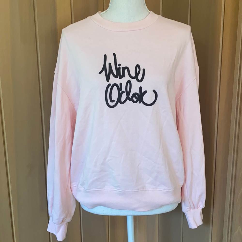 NWOT Pride Collection Wine O’clock Sweatshirt